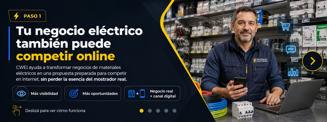CWEI - Materiales Eléctricos - La RED Mas GRANDE DE ARGENTINA